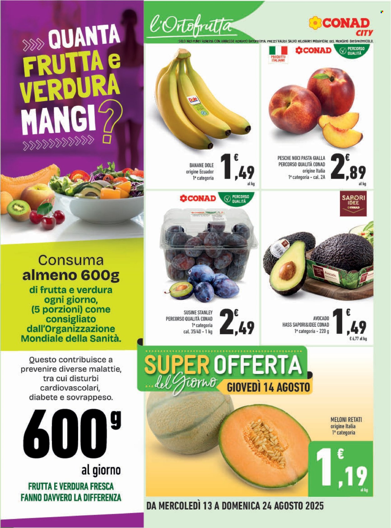 Leták Conad - 13.8.2025 - 24.8.2025. Strana 4