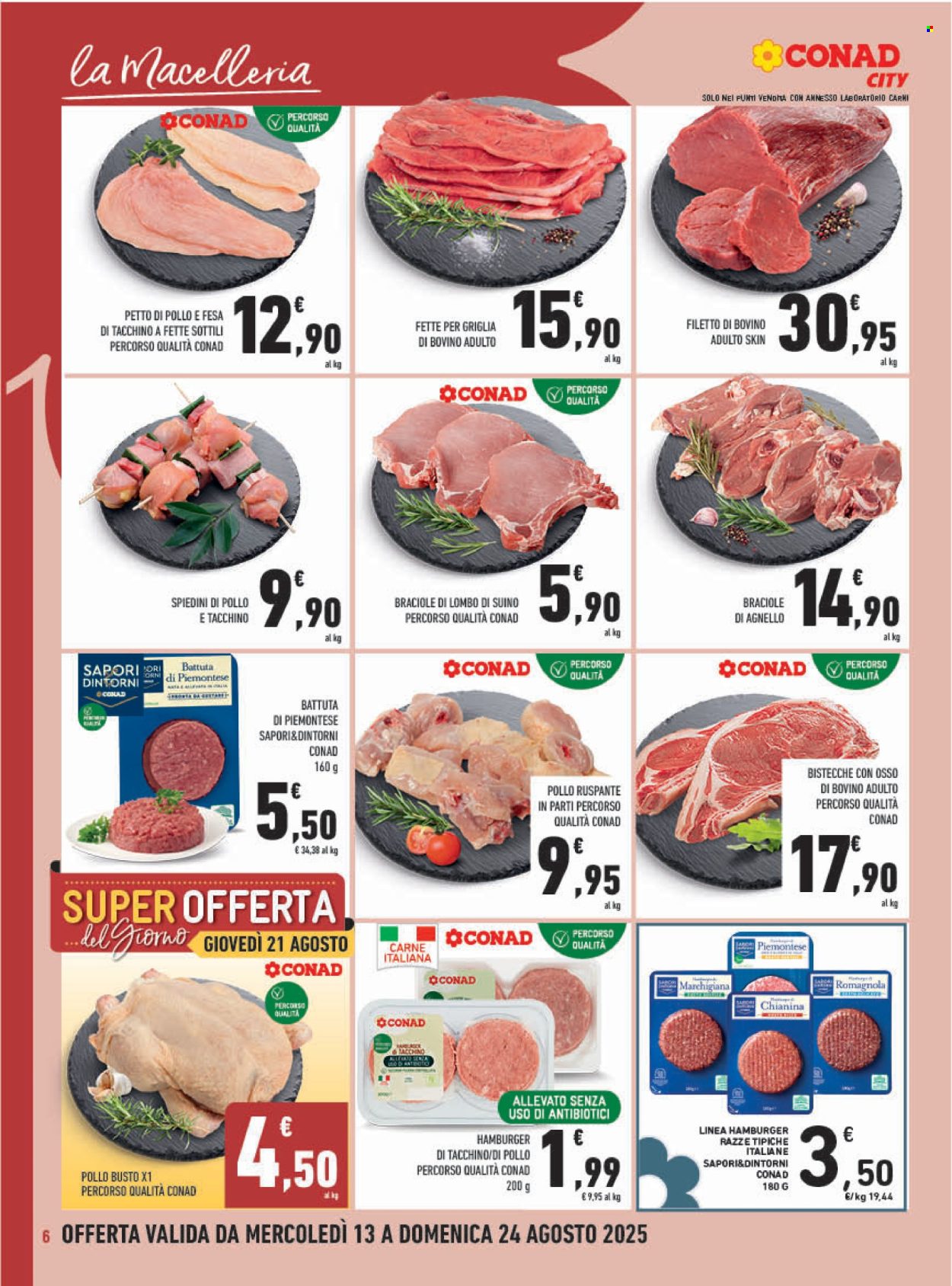 Leták Conad - 13.8.2025 - 24.8.2025. Strana 6