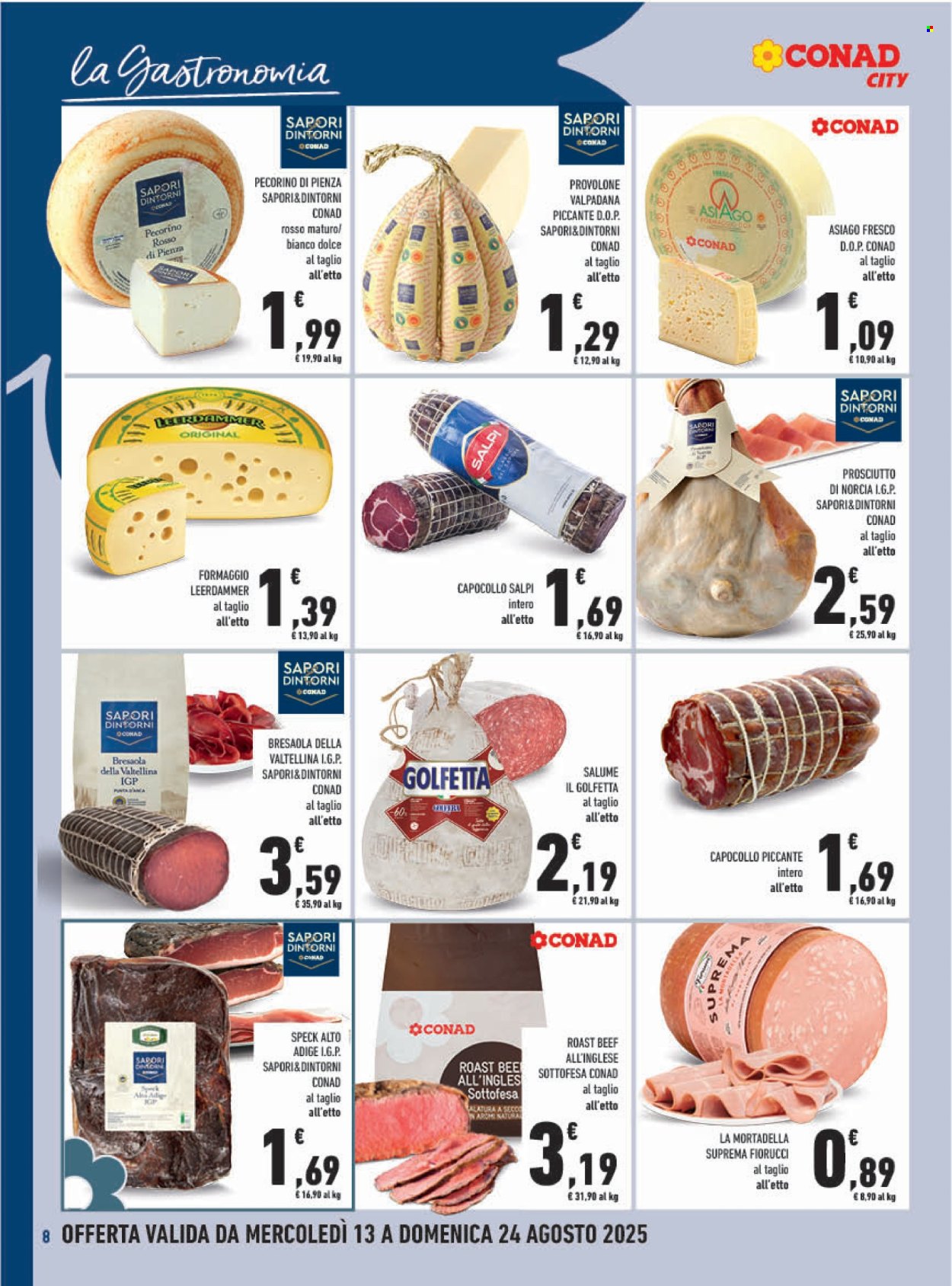 Leták Conad - 13.8.2025 - 24.8.2025. Strana 8