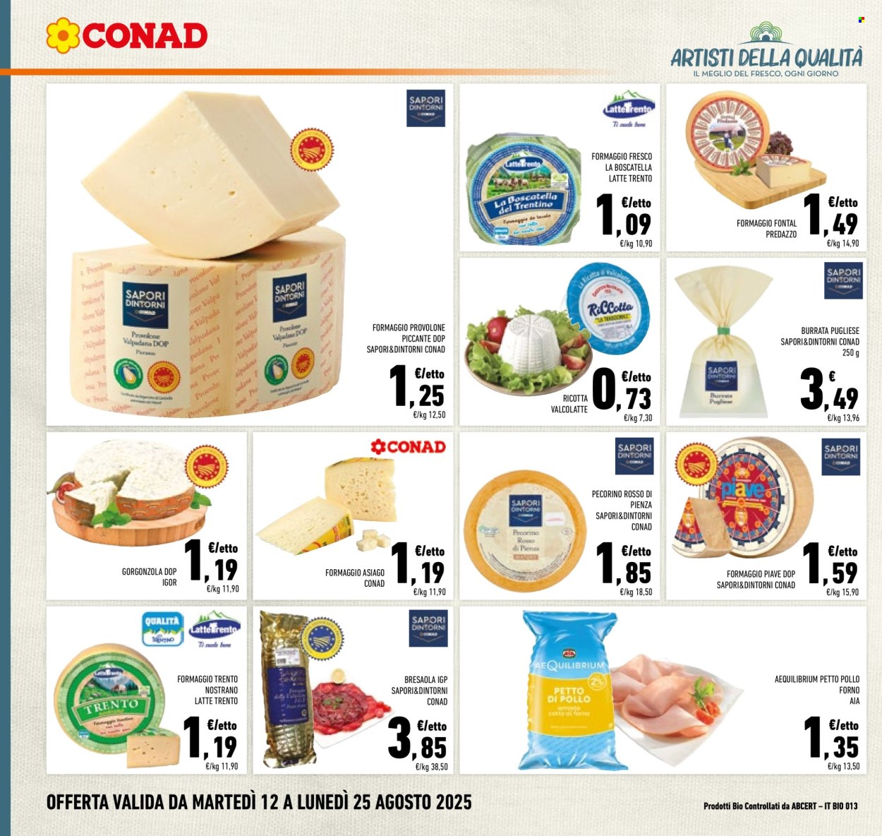 Leták Conad - 12.8.2025 - 25.8.2025. Strana 6