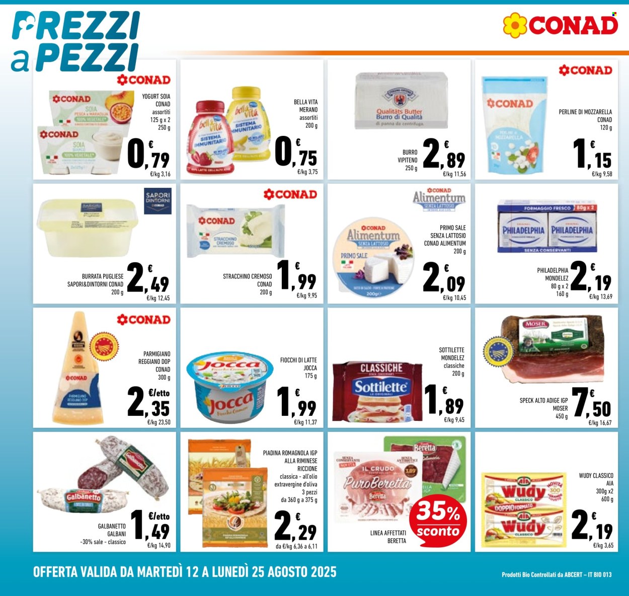 Leták Conad - 12.8.2025 - 25.8.2025. Strana 12