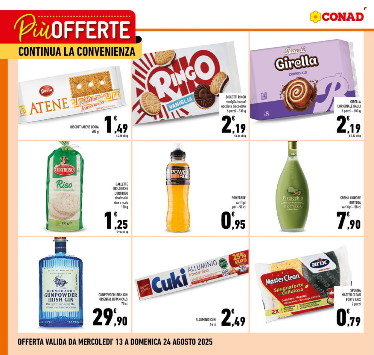 Leták Conad - 13.8.2025 - 24.8.2025. Strana 2