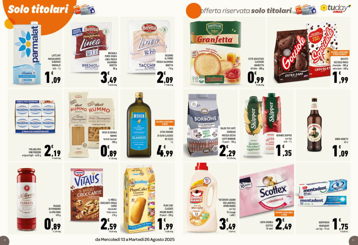 Leták TuDay Conad - 13.8.2025 - 26.8.2025. Strana 2