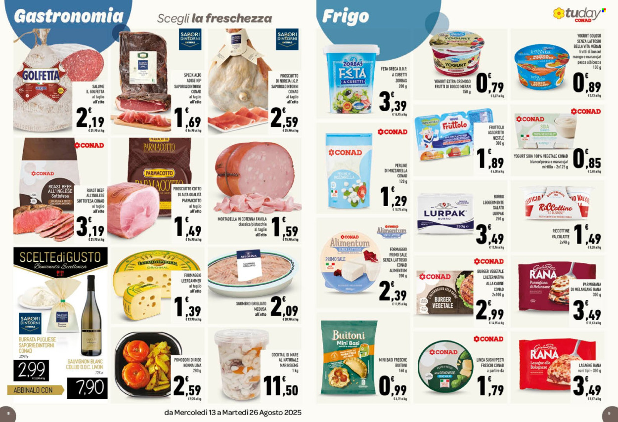 Leták TuDay Conad - 13.8.2025 - 26.8.2025. Strana 5
