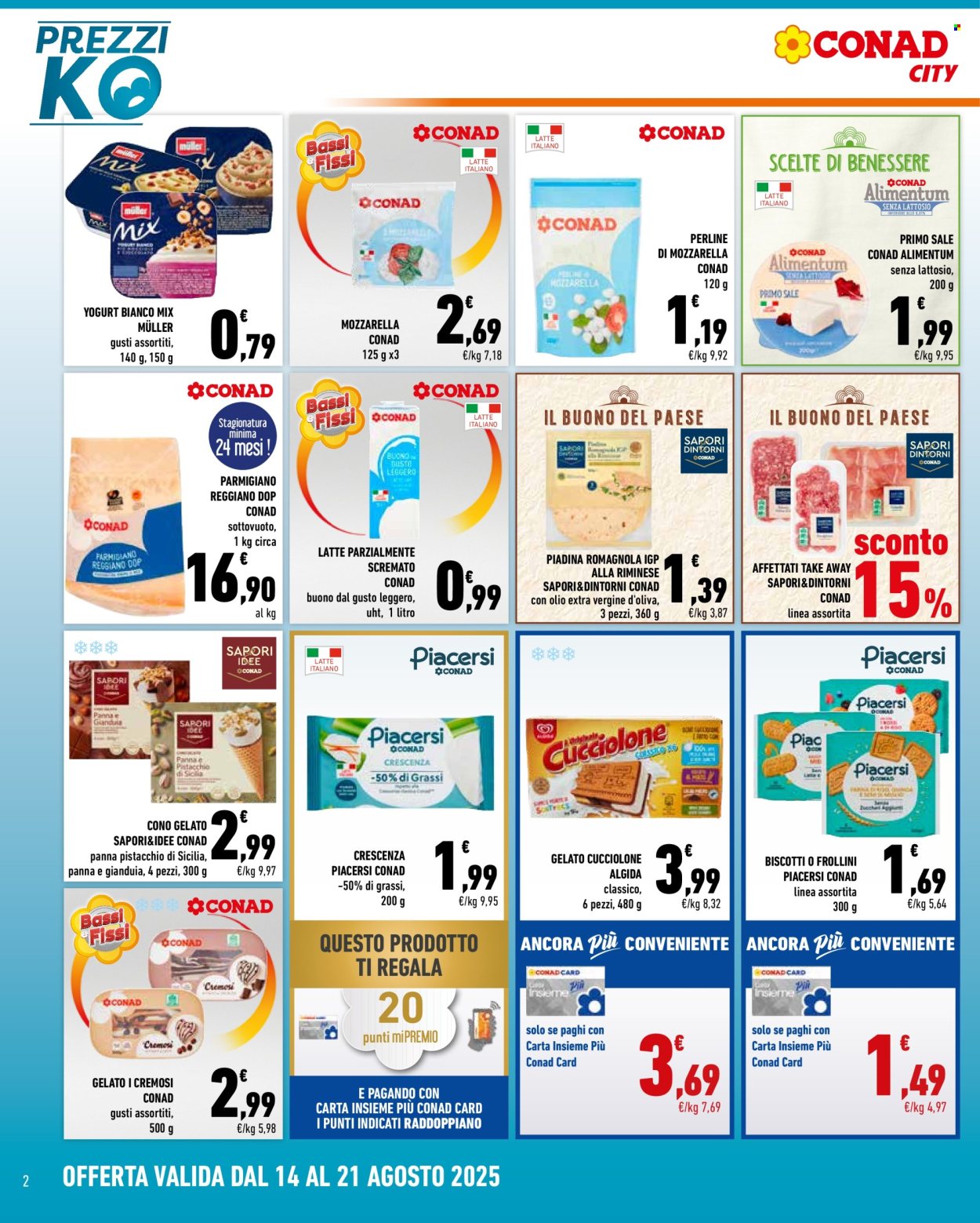 Volantino Conad - 14/8/2025 - 21/8/2025. Pagina 2