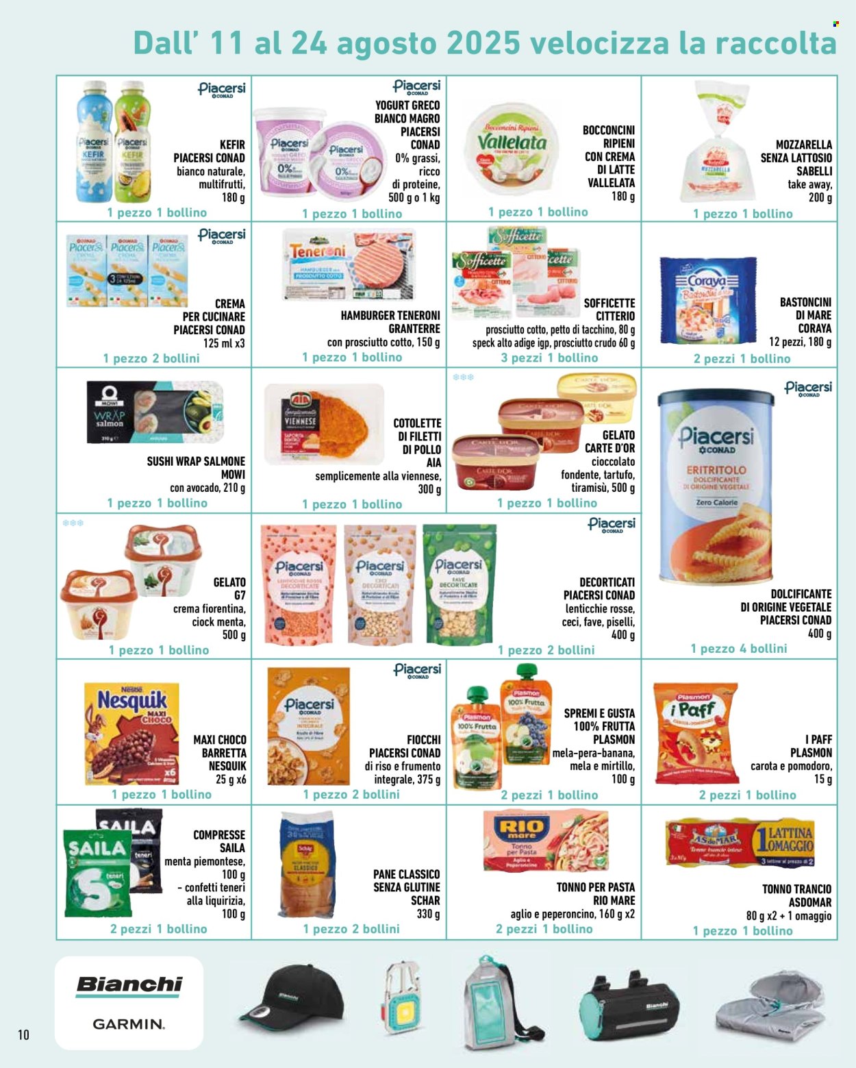 Volantino Conad - 14/8/2025 - 21/8/2025. Pagina 10