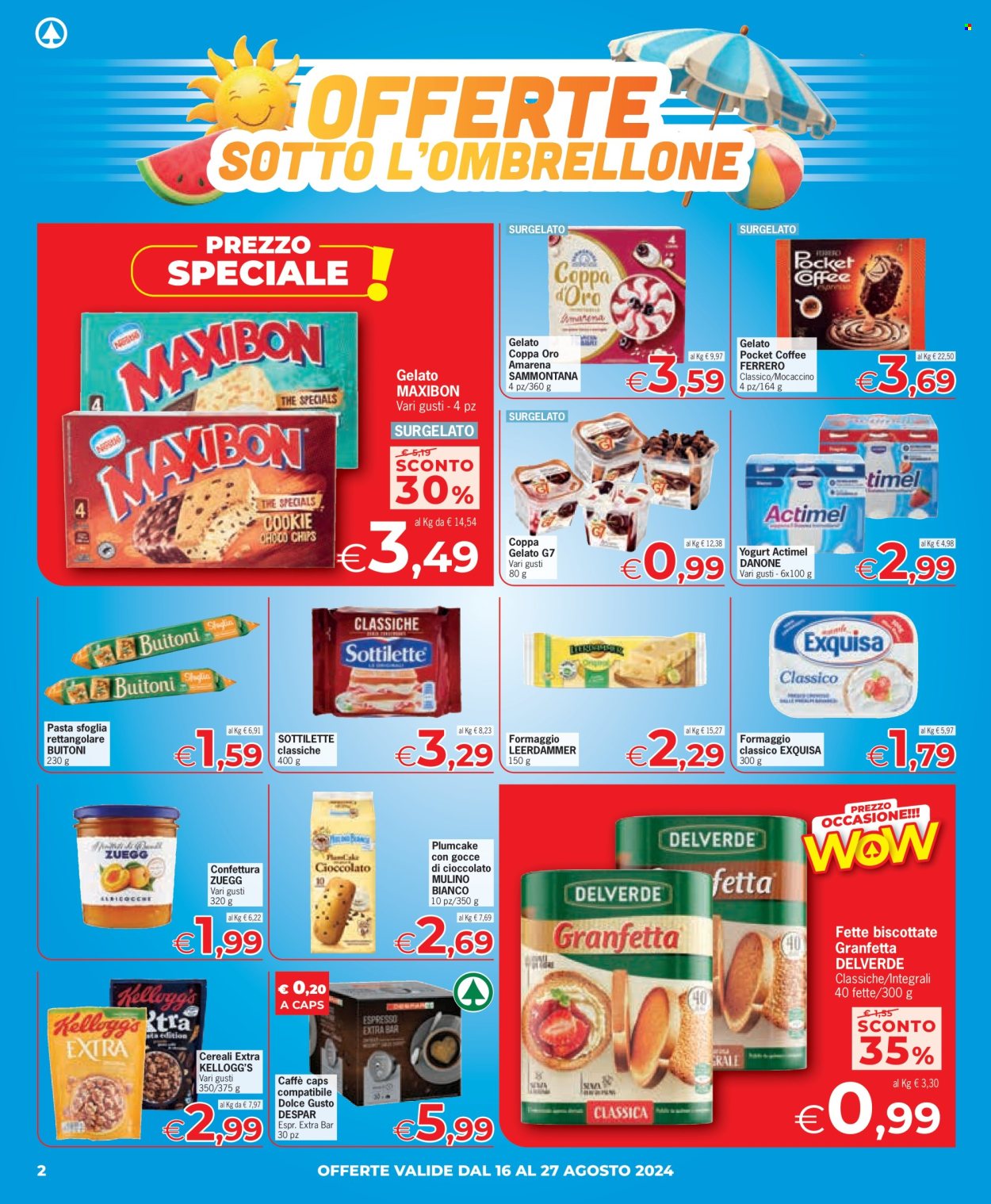 Volantino Despar - 16/8/2025 - 27/8/2025. Pagina 2