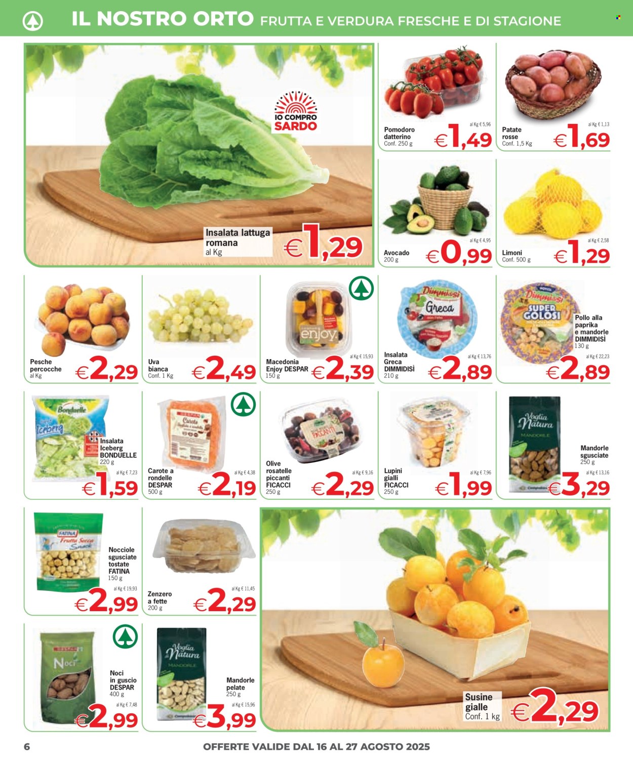 Volantino Despar - 16/8/2025 - 27/8/2025. Pagina 6