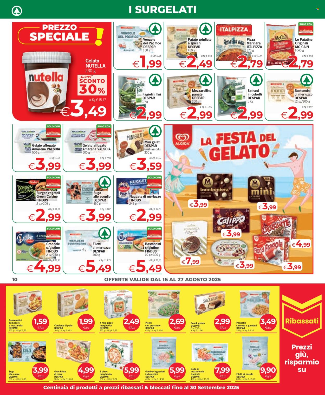 Volantino Despar - 16/8/2025 - 27/8/2025. Pagina 10