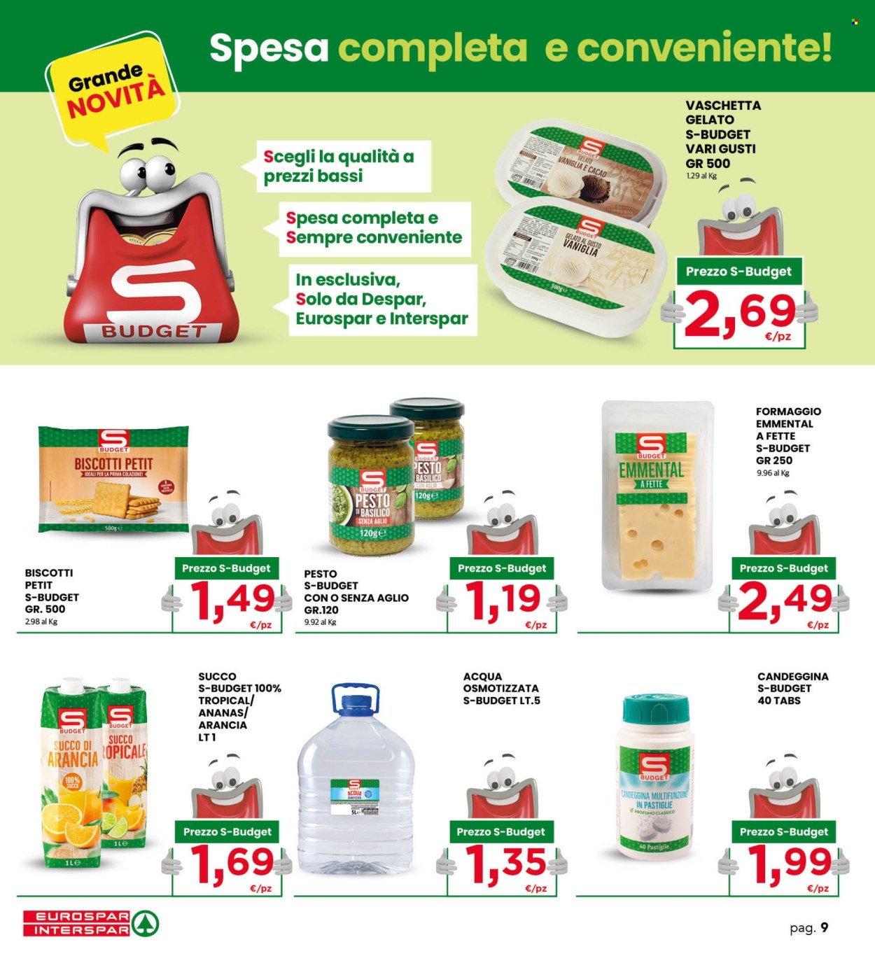 Volantino Eurospar - 18/8/2025 - 27/8/2025. Pagina 9