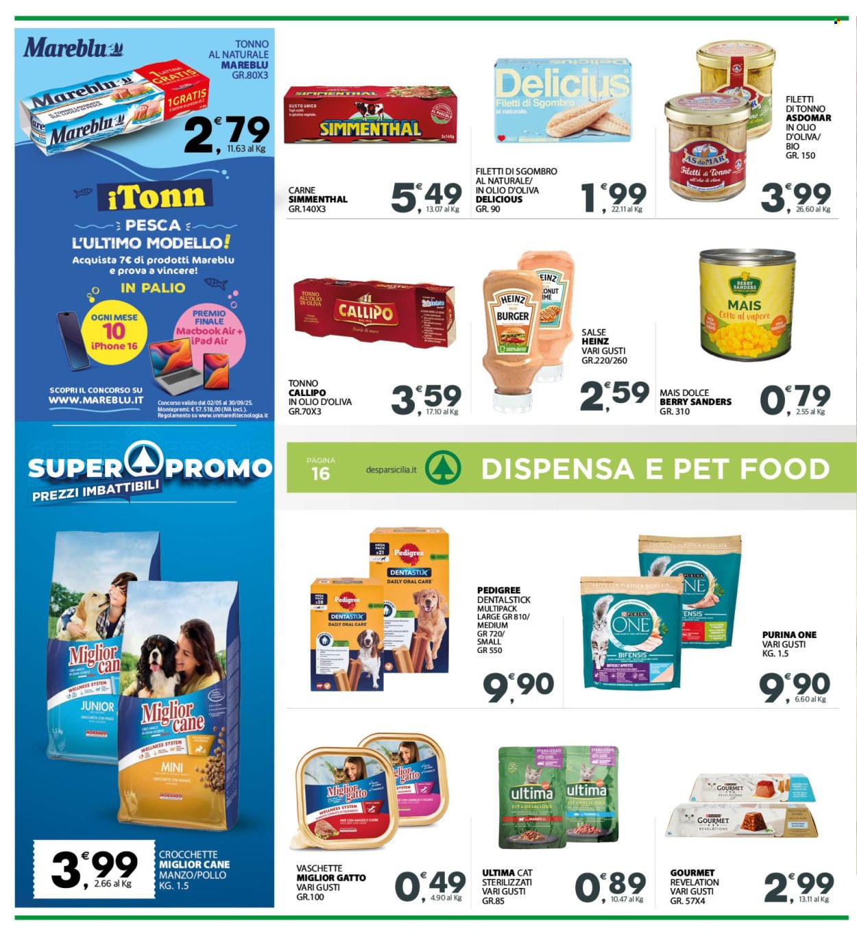 Volantino Eurospar - 18/8/2025 - 27/8/2025. Pagina 16