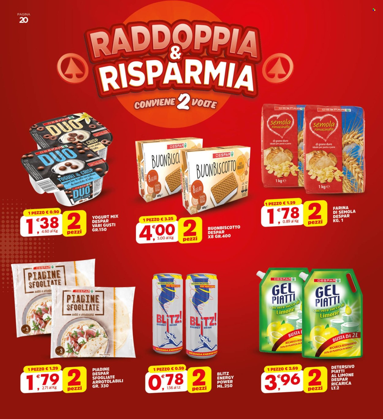 Volantino Eurospar - 18/8/2025 - 27/8/2025. Pagina 20