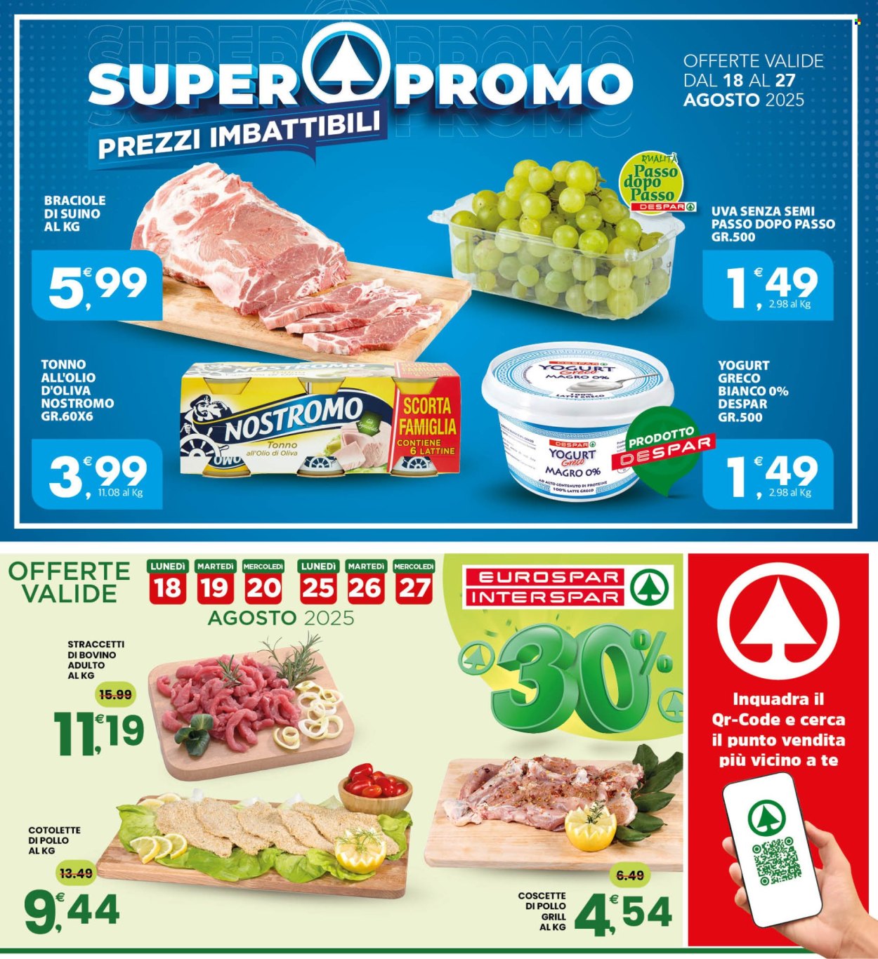 Volantino Eurospar - 18/8/2025 - 27/8/2025. Pagina 24