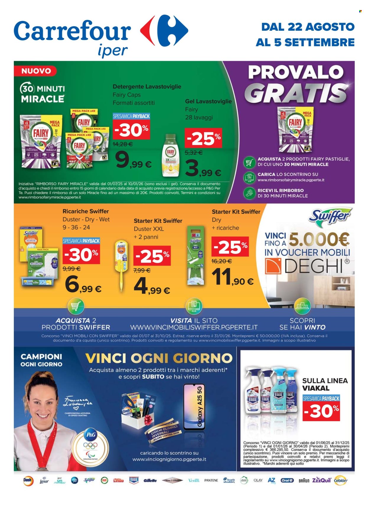 Volantino Carrefour - 22/8/2025 - 5/9/2025. Pagina 1