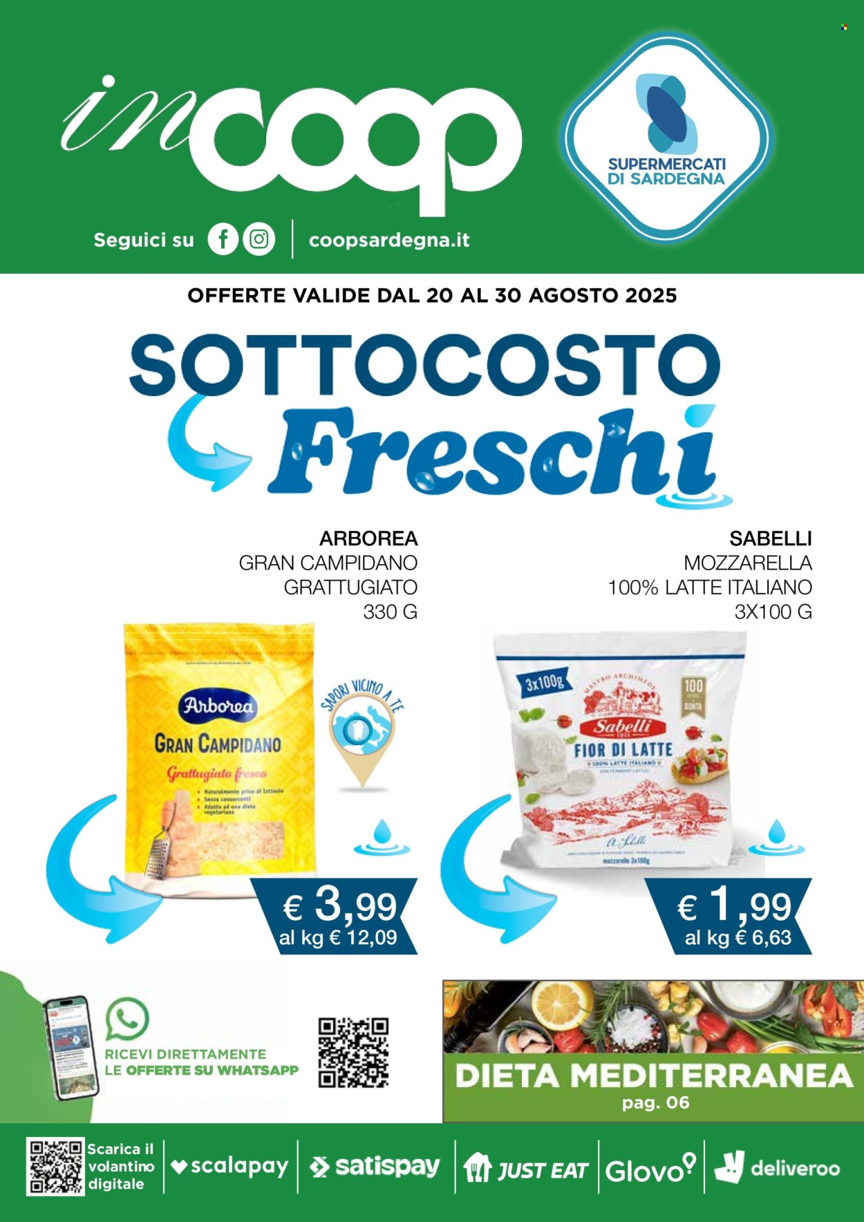 Leták Coop - 20.8.2025 - 30.8.2025. Strana 1