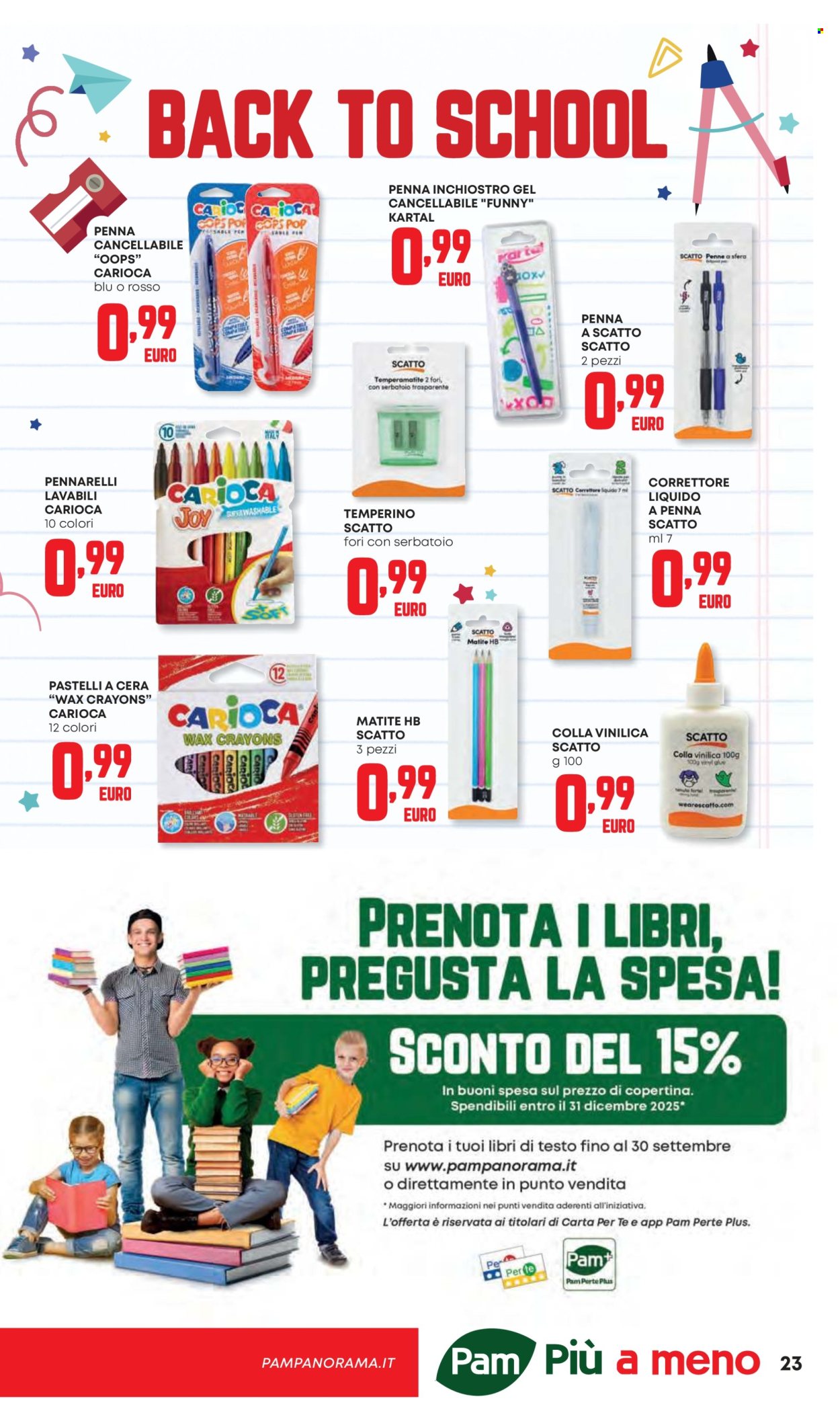 Volantino Panorama - 21/8/2025 - 3/9/2025. Pagina 23