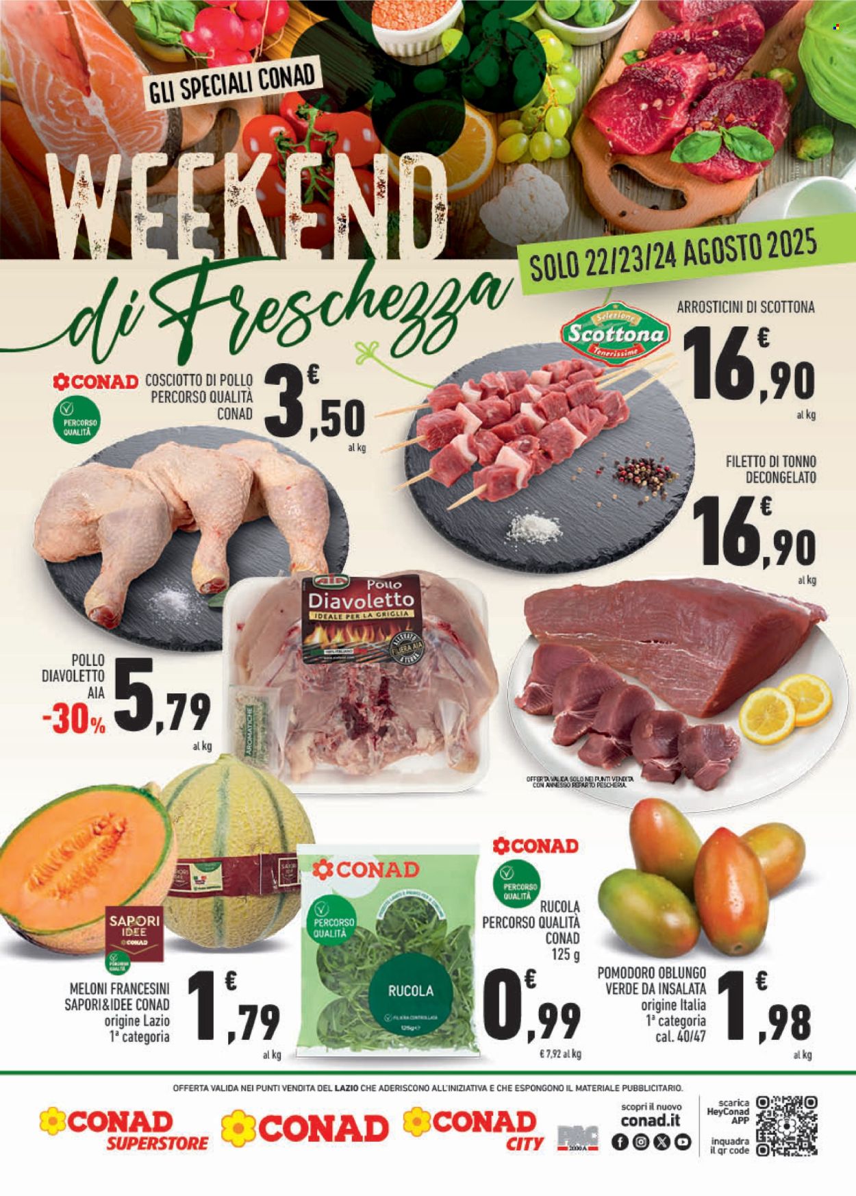 Leták Conad - 22.8.2025 - 24.8.2025. Strana 2