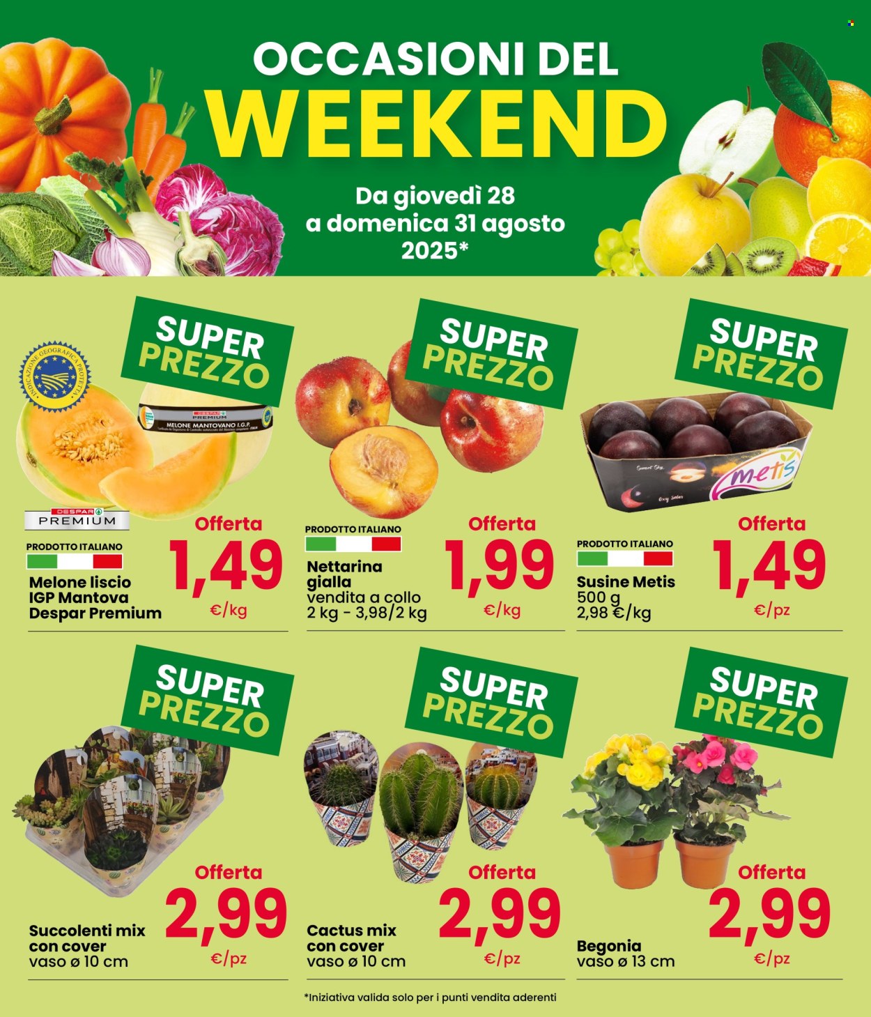 Volantino Eurospar - 28/8/2025 - 31/8/2025. Pagina 2