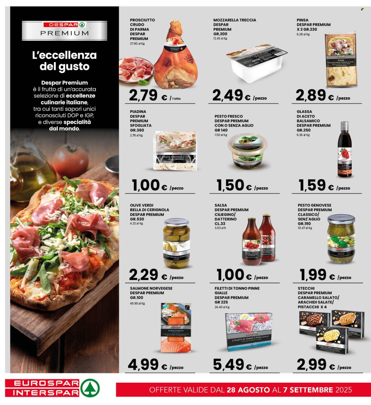 Volantino Eurospar - 28/8/2025 - 7/9/2025. Pagina 16