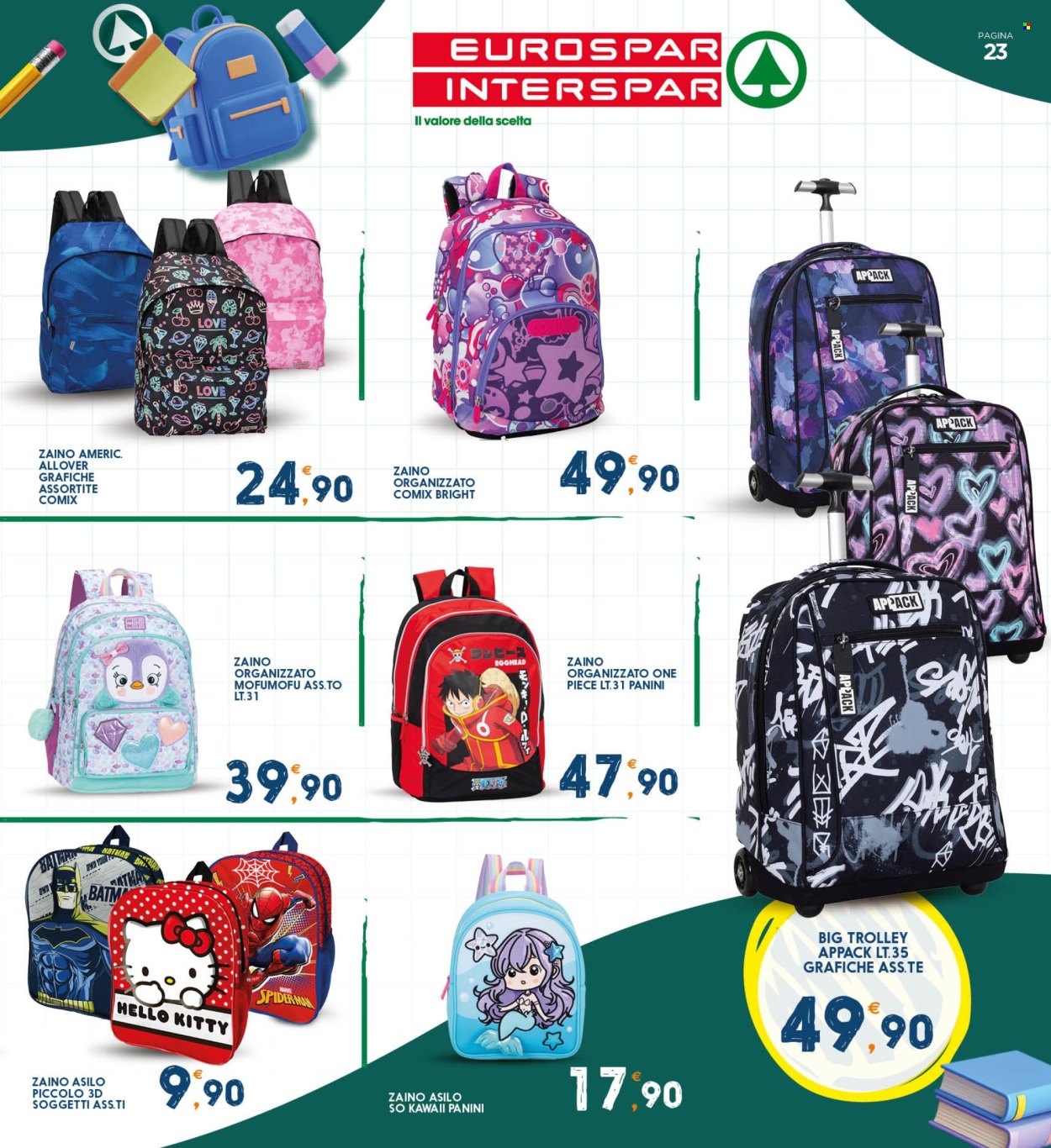Volantino Eurospar - 28/8/2025 - 7/9/2025. Pagina 24