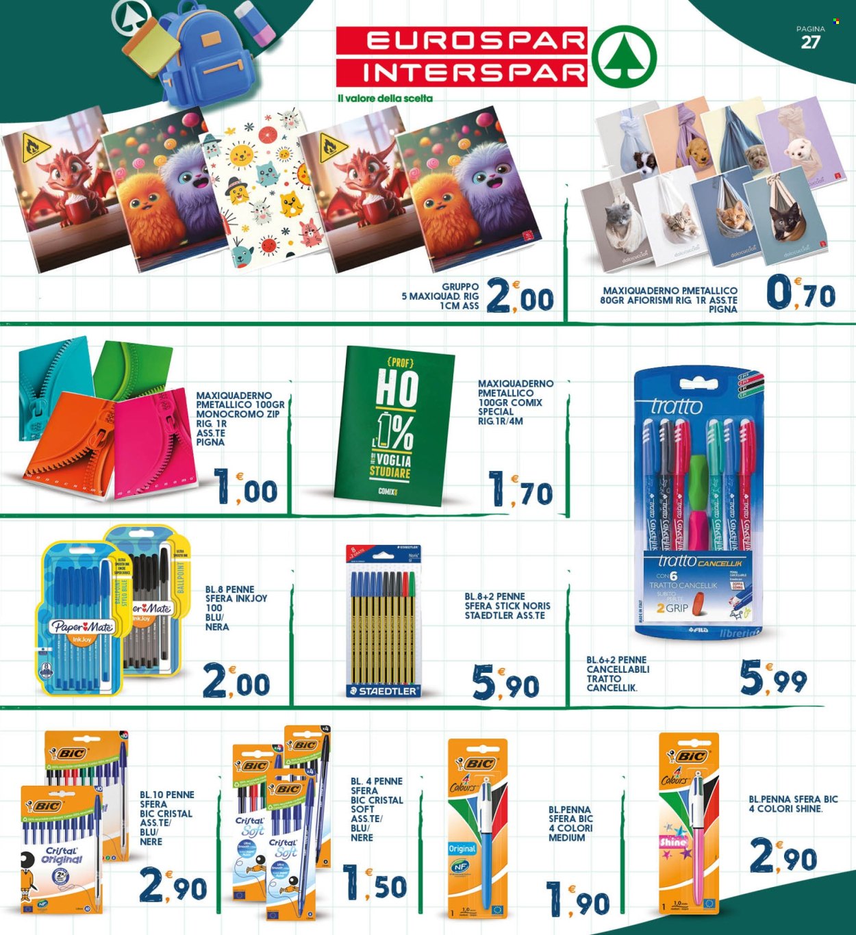 Volantino Eurospar - 28/8/2025 - 7/9/2025. Pagina 28