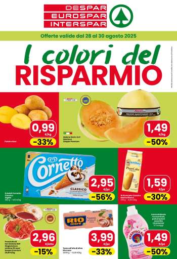 Volantino Interspar - 28/8/2025 - 30/8/2025.
