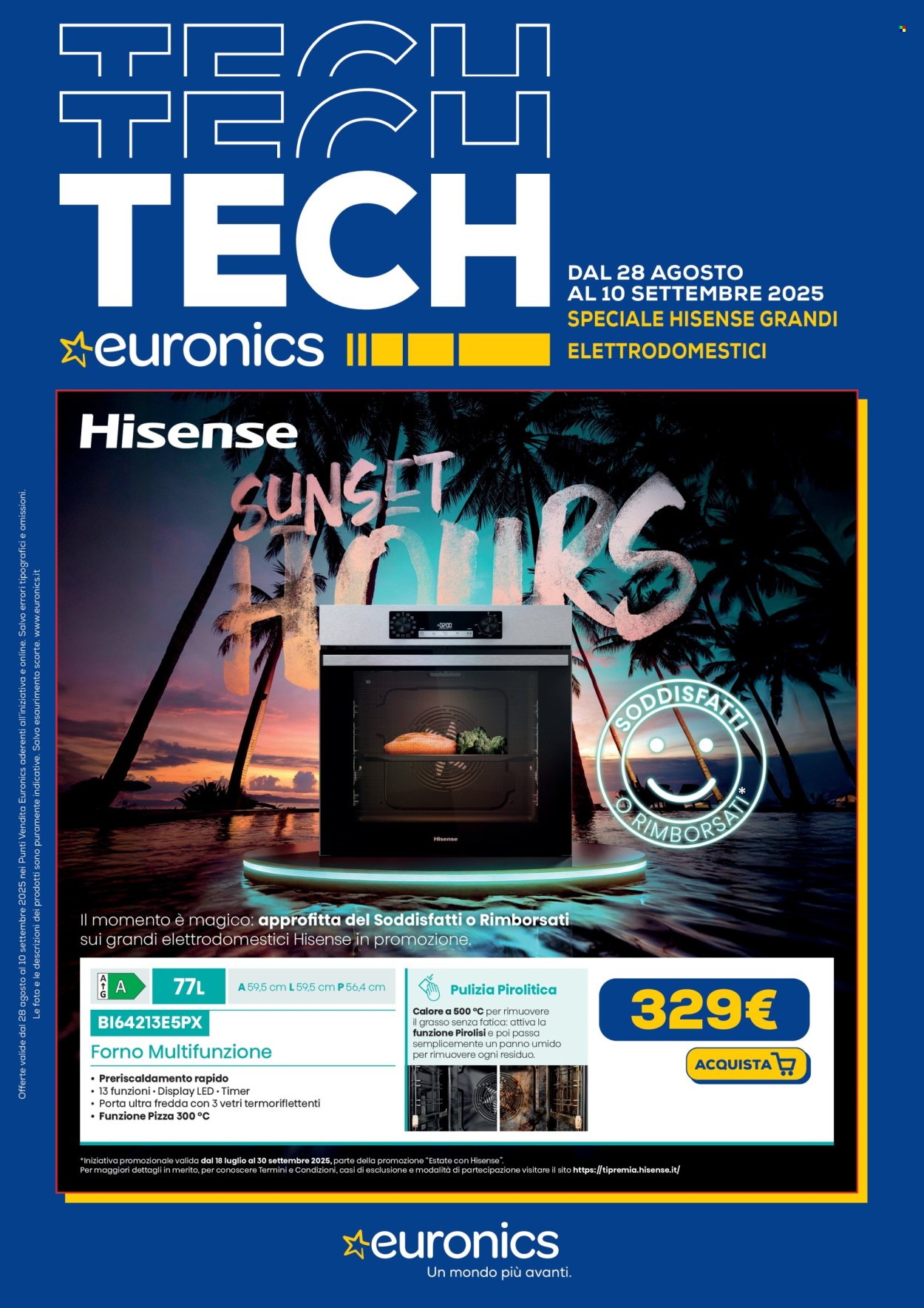 Volantino Euronics - 28/8/2025 - 10/9/2025. Pagina 1