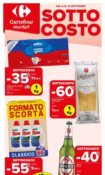 Volantino Carrefour - 5/9/2025 - 14/9/2025.