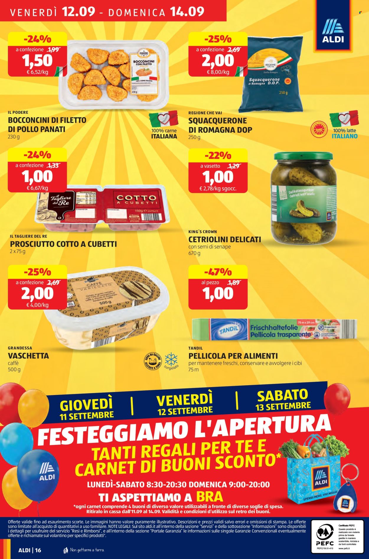 Volantino Aldi - 11/9/2025 - 14/9/2025. Pagina 16