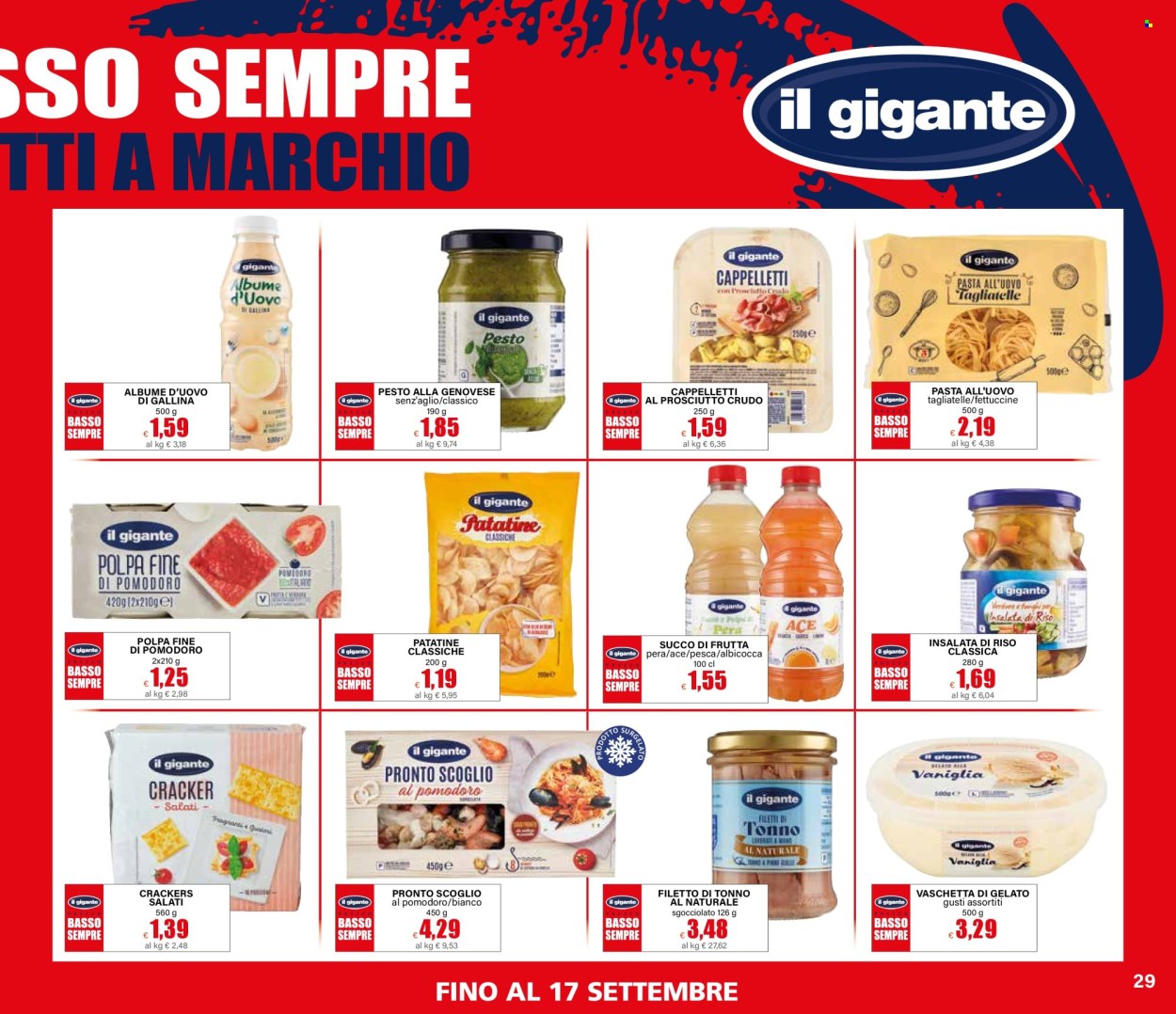 Volantino Il Gigante - 4/9/2025 - 17/9/2025. Pagina 29