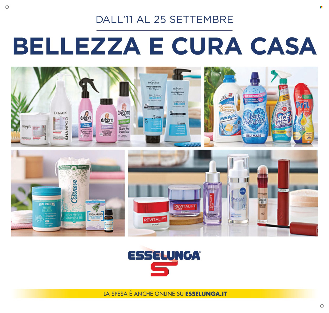 Volantino Esselunga - 11/9/2025 - 25/9/2025. Pagina 1