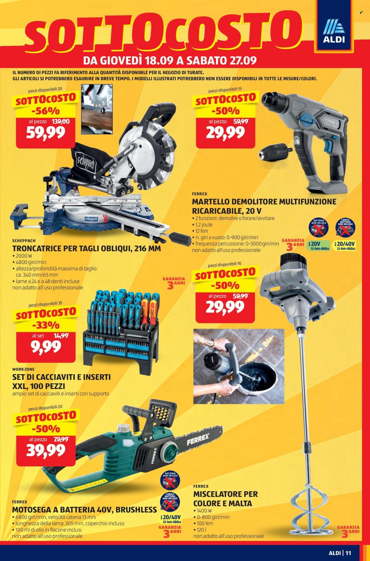 Volantino Aldi - 18/9/2025 - 21/9/2025. Pagina 11