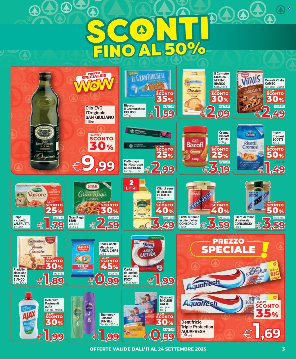 Volantino Despar - 11/9/2025 - 24/9/2025. Pagina 3