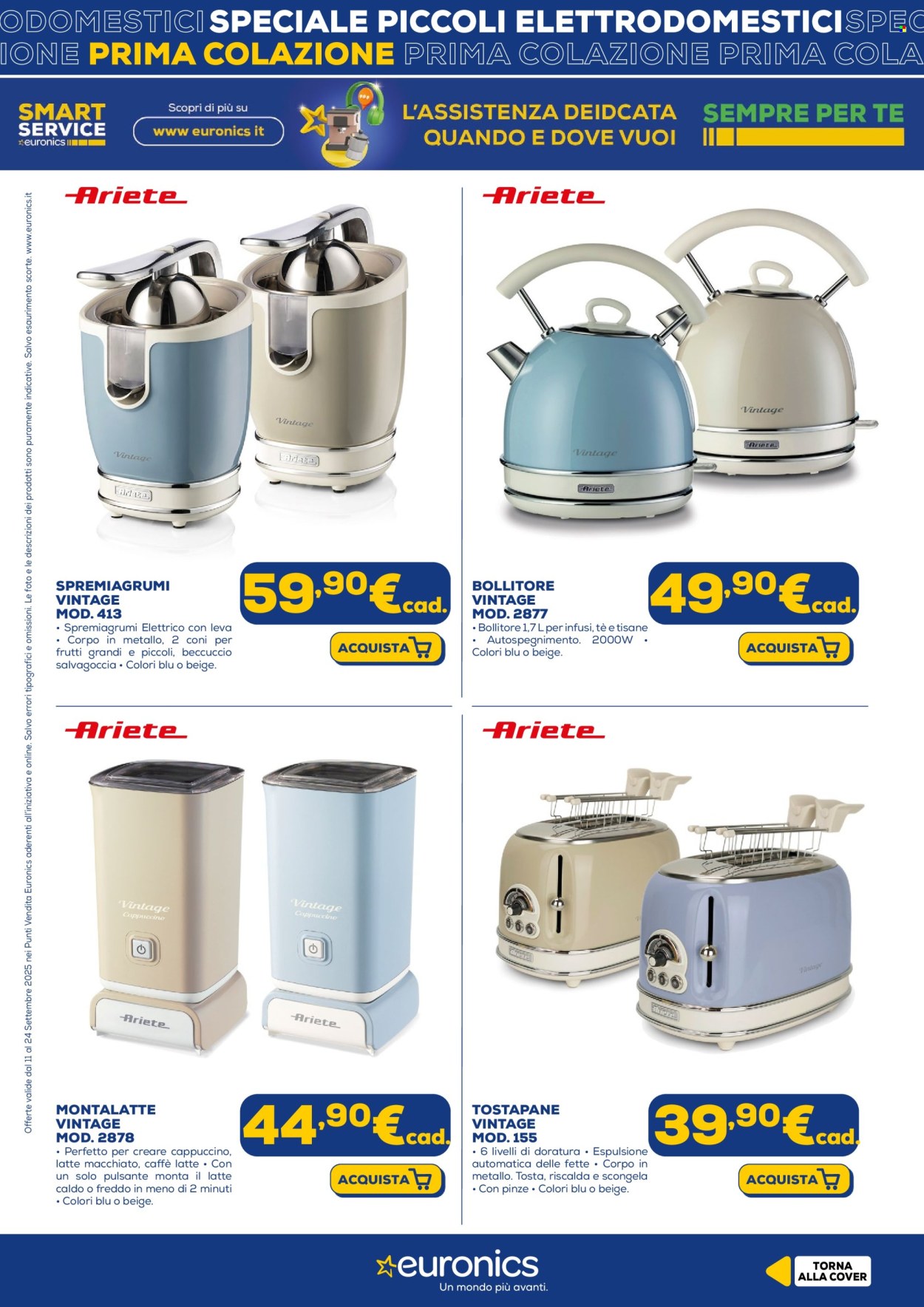 Volantino Euronics - 11/9/2025 - 24/9/2025. Pagina 14