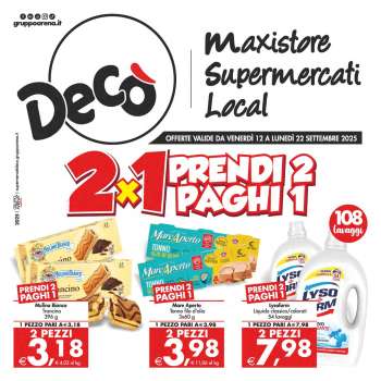 Volantino Deco - 12/9/2025 - 22/9/2025.