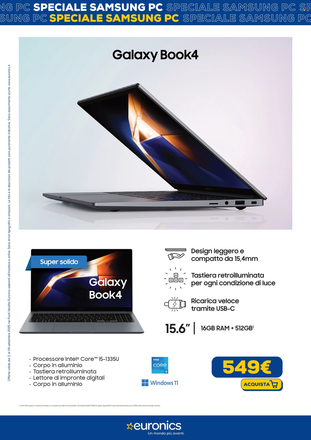 Volantino Euronics - 11/9/2025 - 24/9/2025. Pagina 4