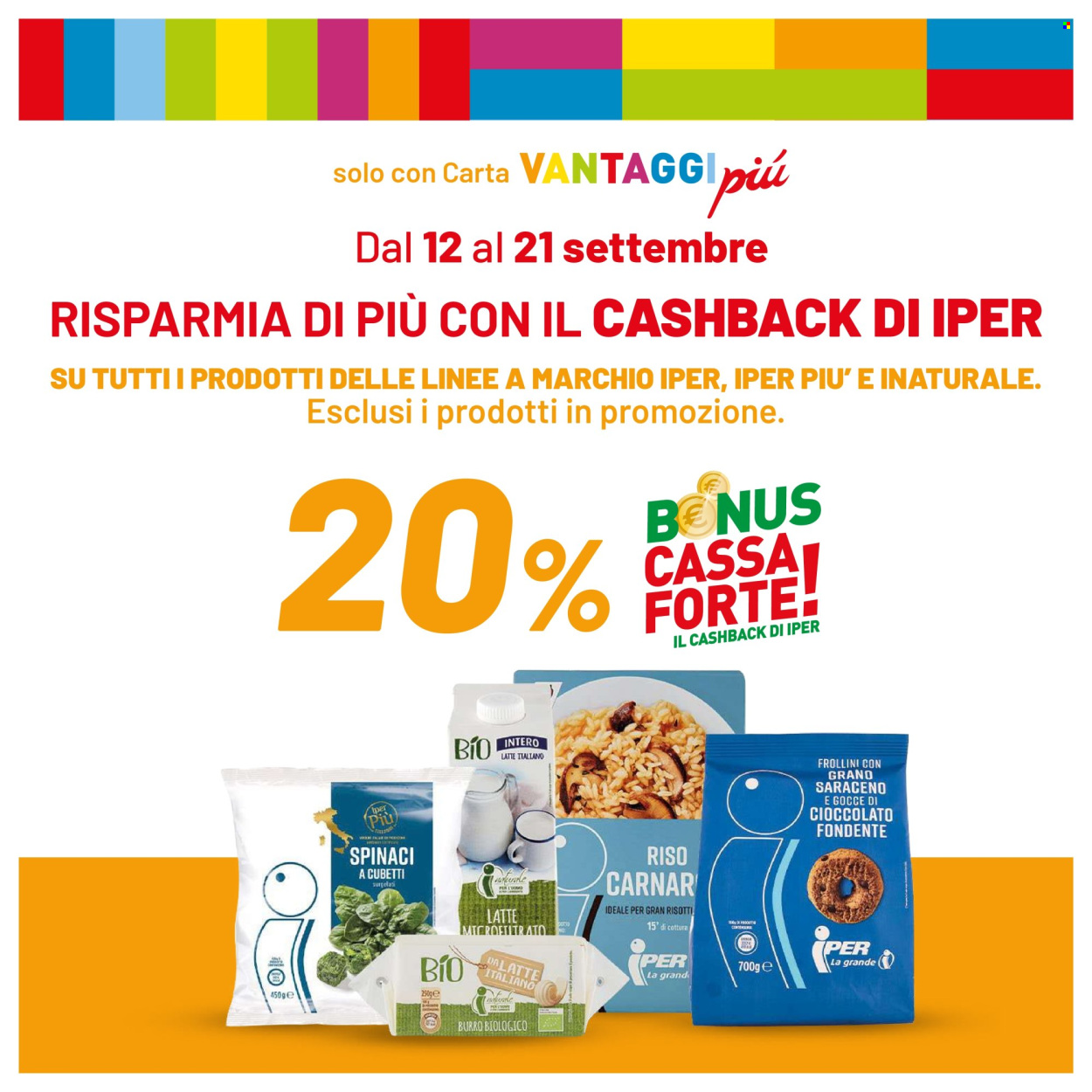 Volantino Iper, La grande i - 12/9/2025 - 21/9/2025. Pagina 8