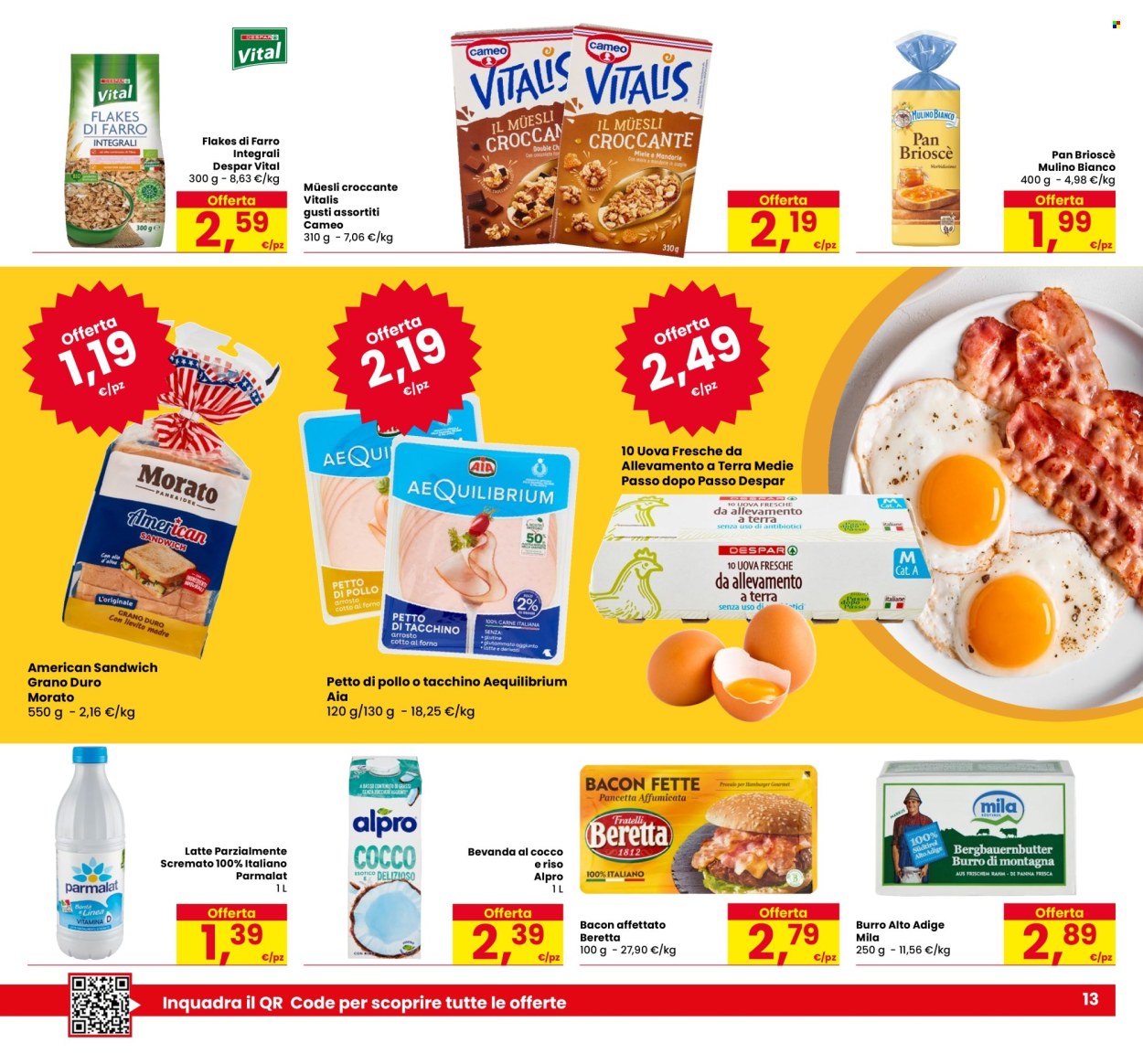 Volantino Eurospar - 18/9/2025 - 1/10/2025. Pagina 13