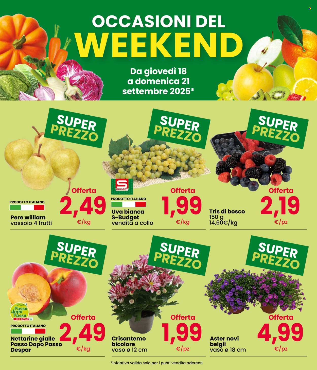 Volantino Eurospar - 18/9/2025 - 21/9/2025. Pagina 2