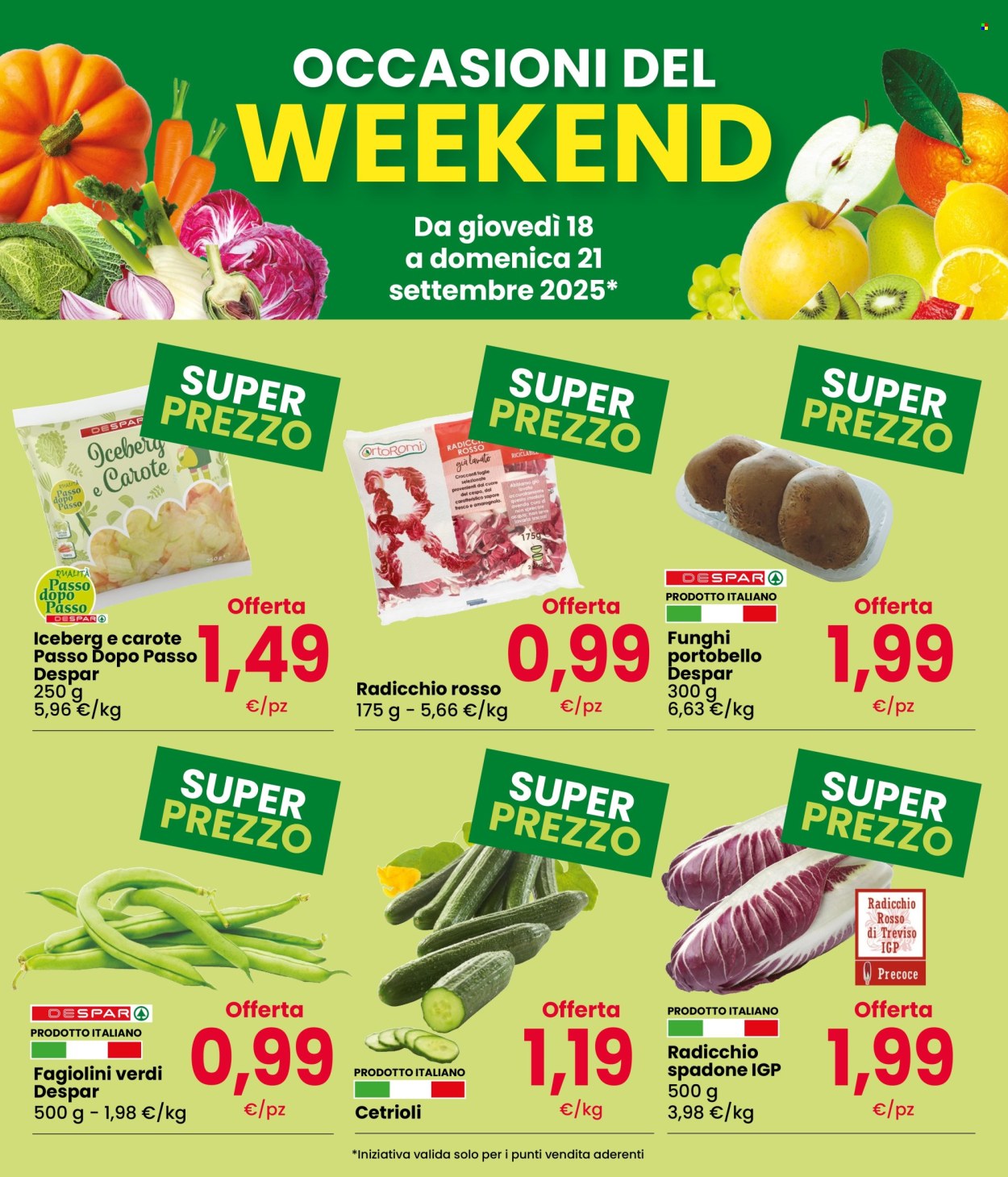 Volantino Eurospar - 18/9/2025 - 21/9/2025. Pagina 3