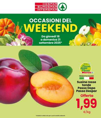 Volantino Despar - 18/9/2025 - 21/9/2025.