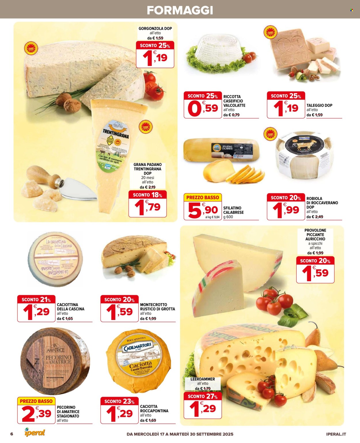 Volantino Iperal - 17/9/2025 - 30/9/2025. Pagina 6