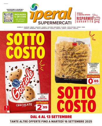 Volantino Iperal - 4/9/2025 - 16/9/2025.