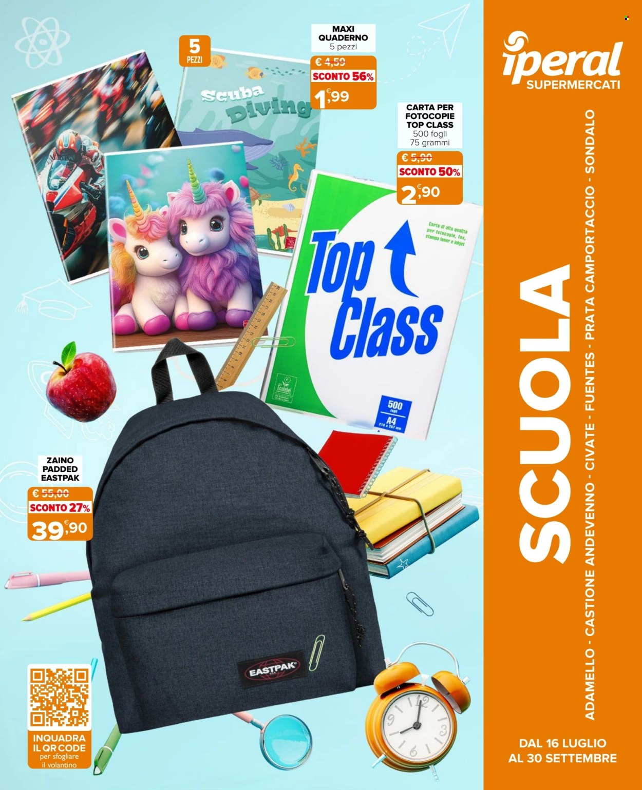 Volantino Iperal - 16/7/2025 - 30/9/2025. Pagina 1