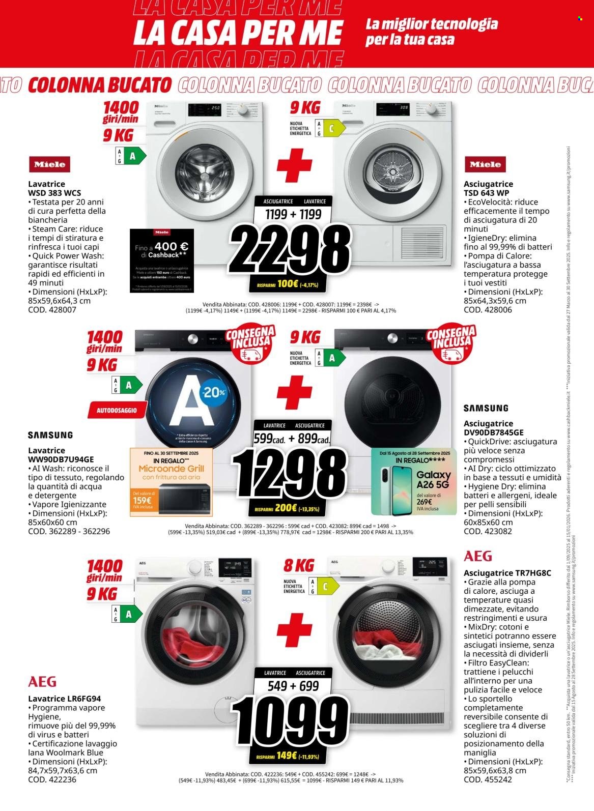 Volantino MediaWorld - 4/9/2025 - 21/9/2025. Pagina 6