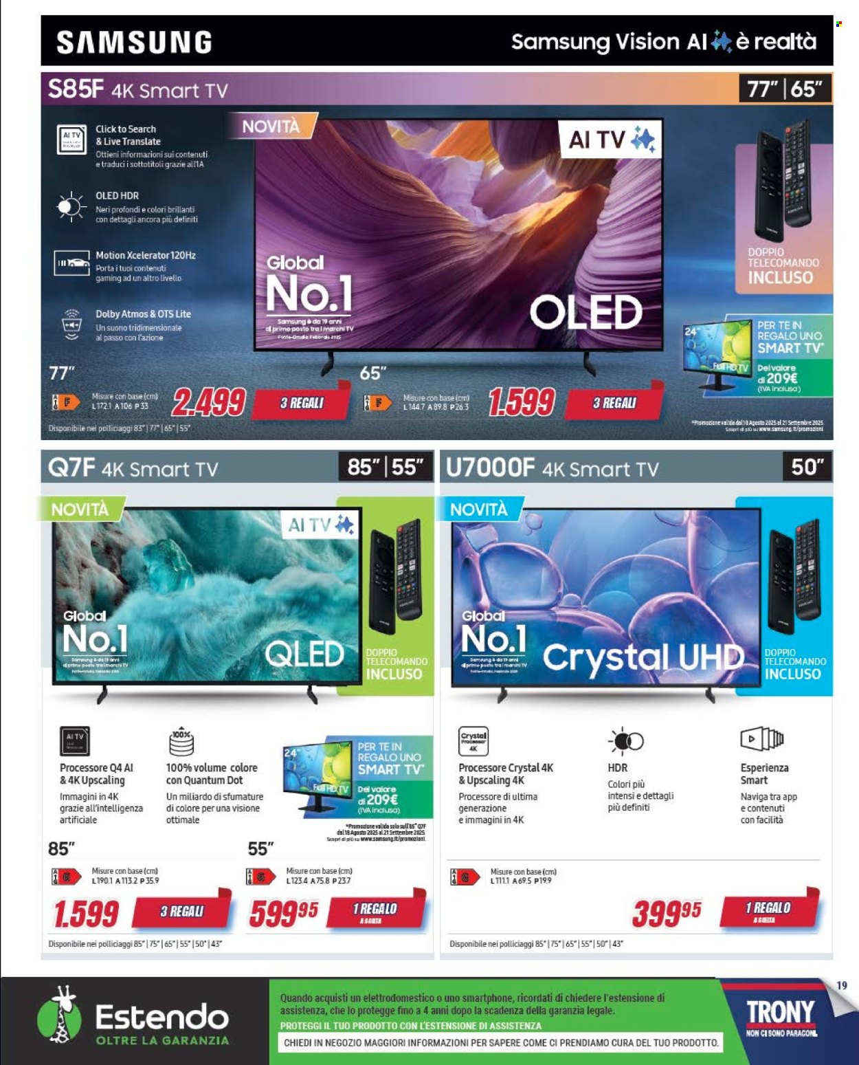 Volantino Trony - 5/9/2025 - 1/10/2025. Pagina 19
