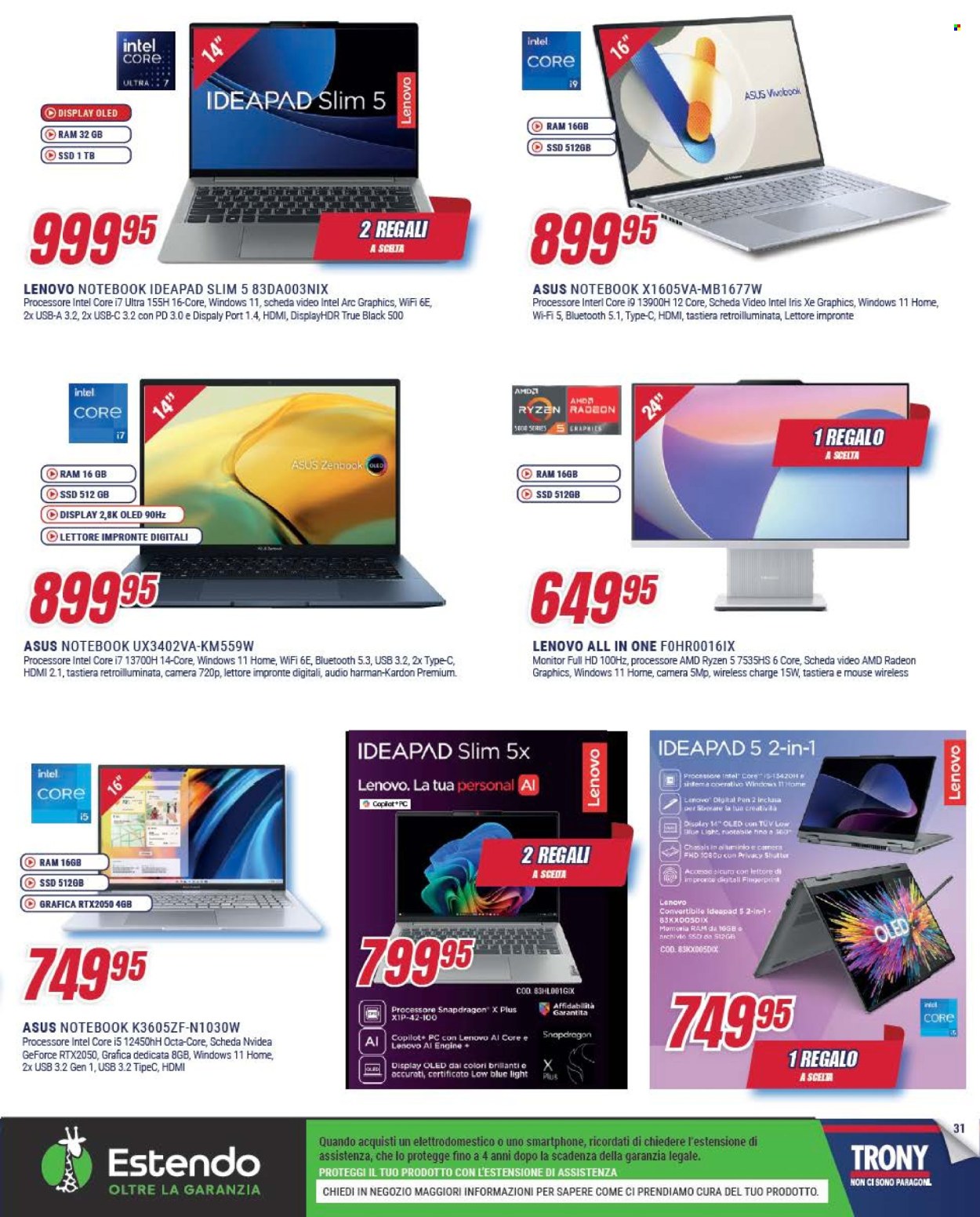 Volantino Trony - 5/9/2025 - 1/10/2025. Pagina 31