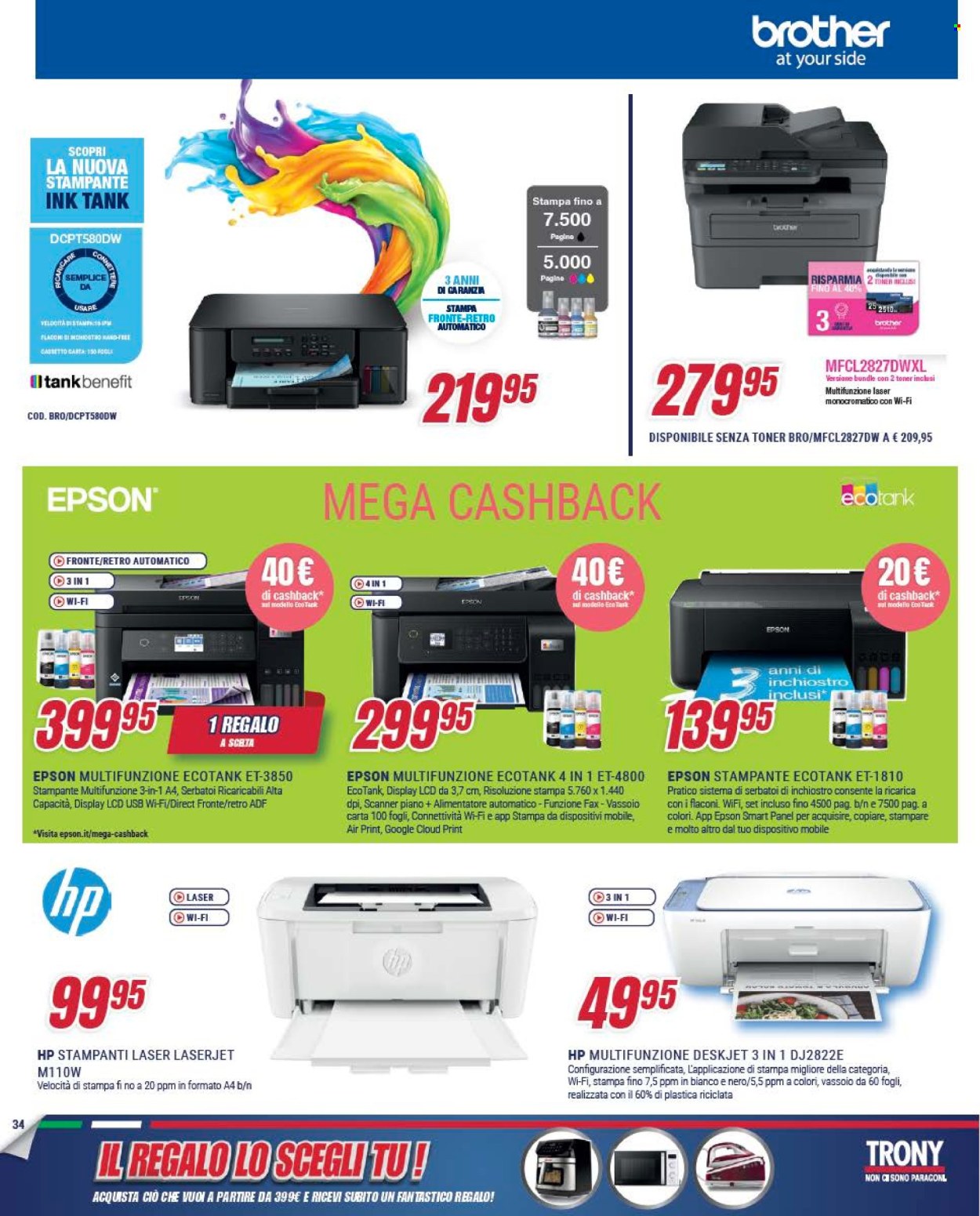 Volantino Trony - 5/9/2025 - 1/10/2025. Pagina 34