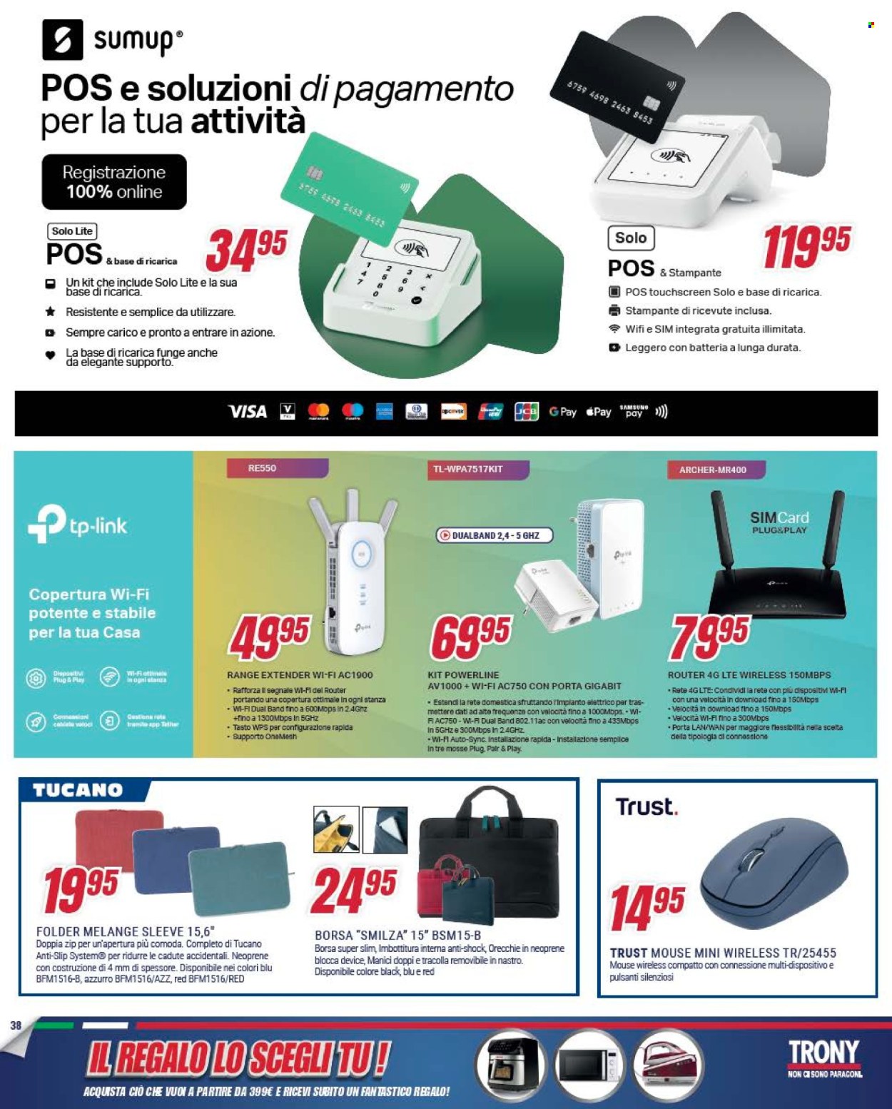 Volantino Trony - 5/9/2025 - 1/10/2025. Pagina 38