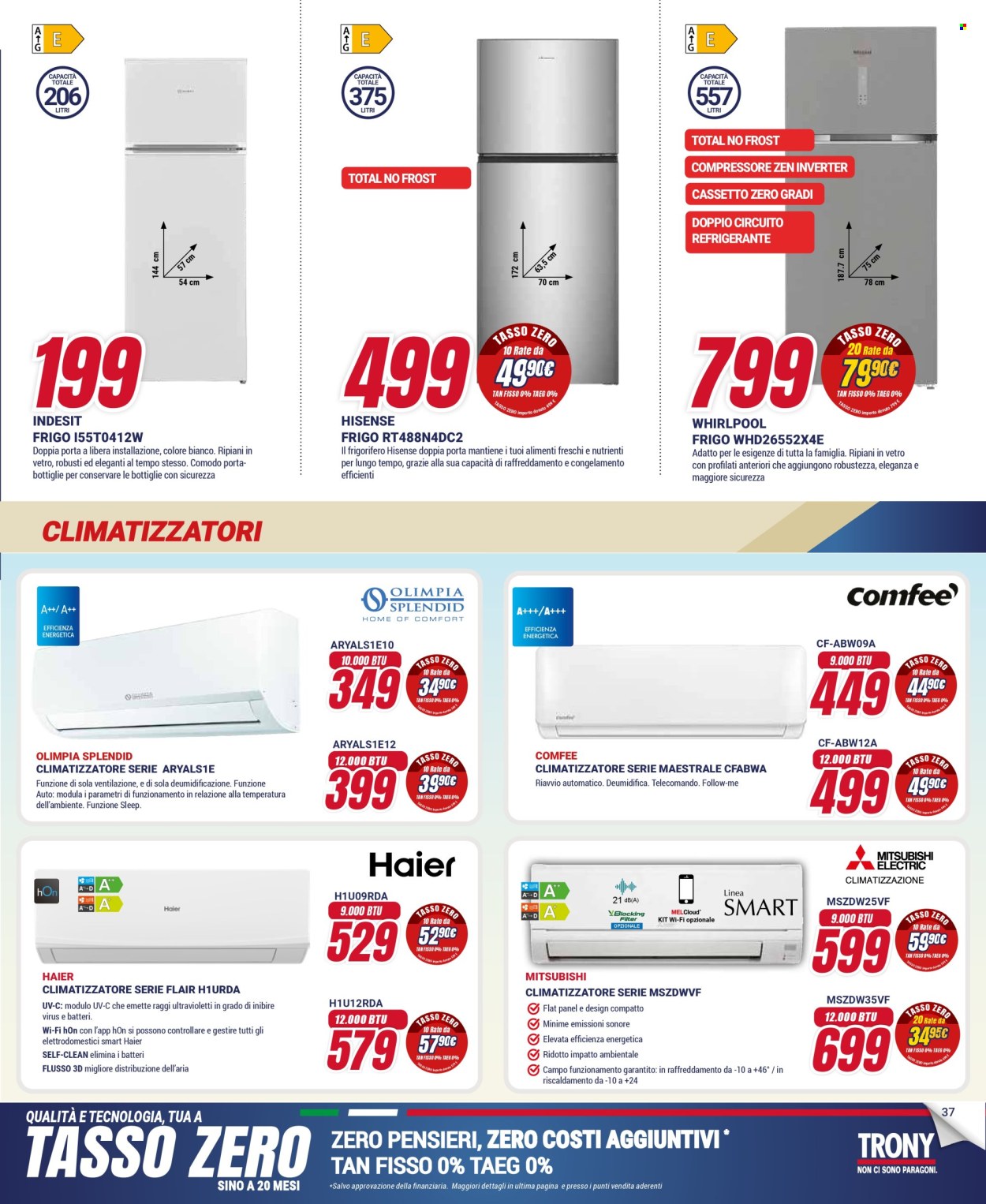 Volantino Trony - 15/9/2025 - 1/10/2025. Pagina 37